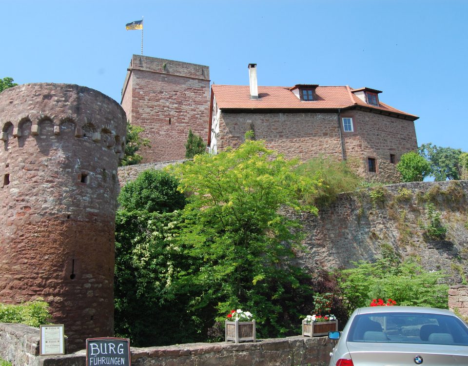 Burg Gamburg im Lieblichen Taubertal